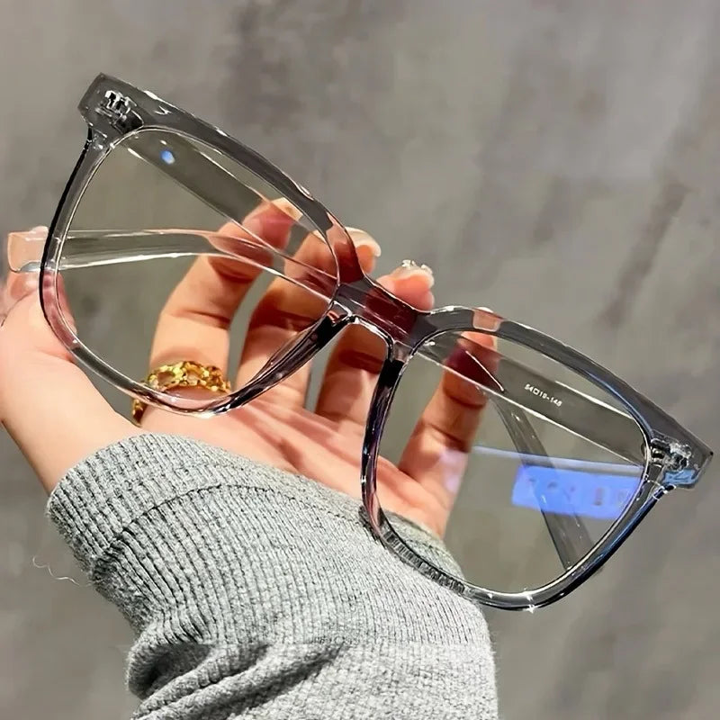 3-Pack Unisex Square Blue Light Blocking Glasses
