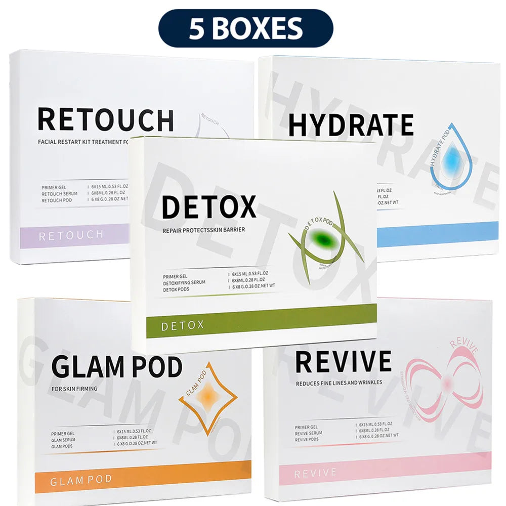 Bubble Facial CO₂ Beauty Machine & Revive Pods