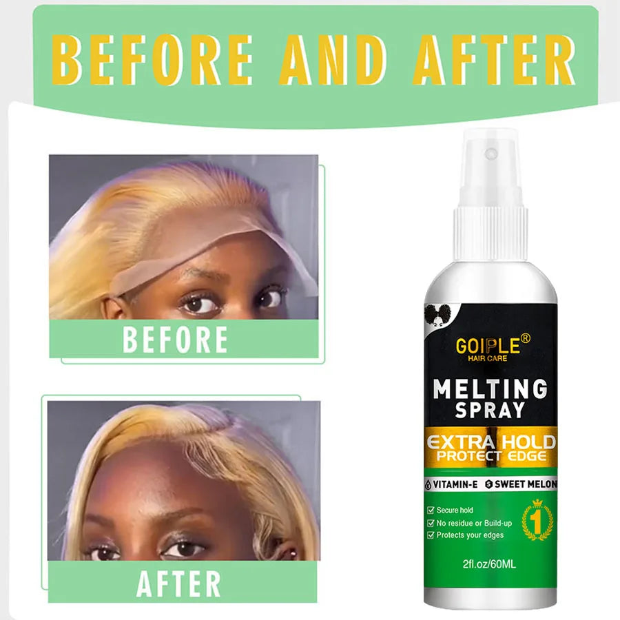 Goiple Beginner-Friendly Wig Melting Spray Kit