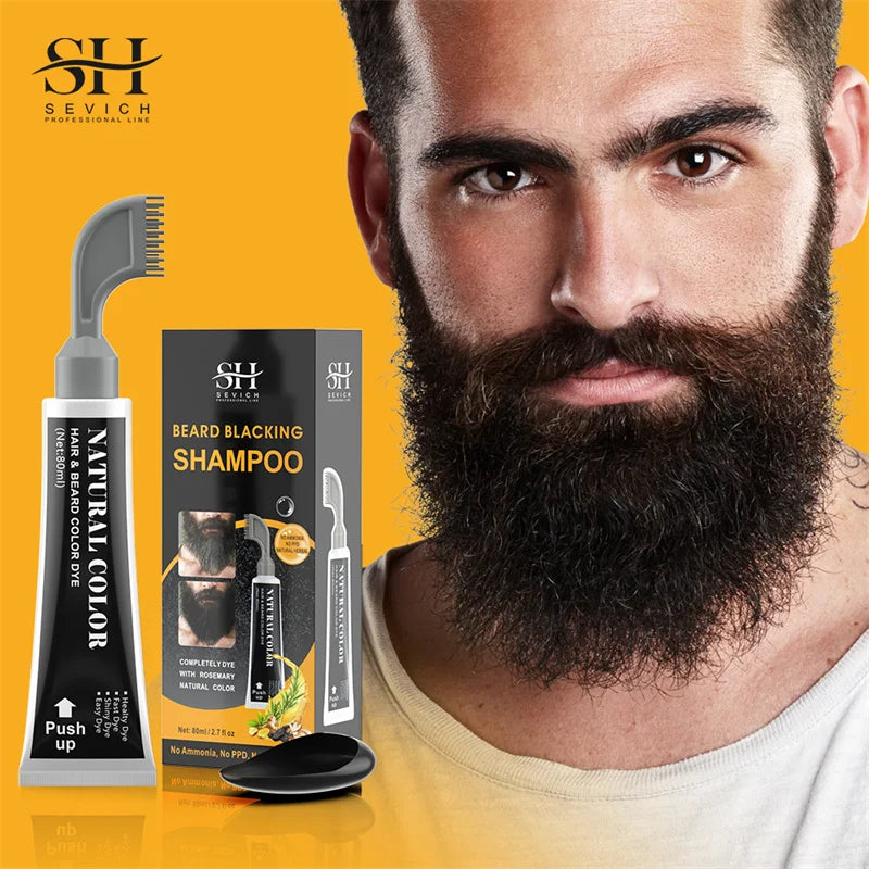 Beard Blackening Shampoo (Ammonia-Free)