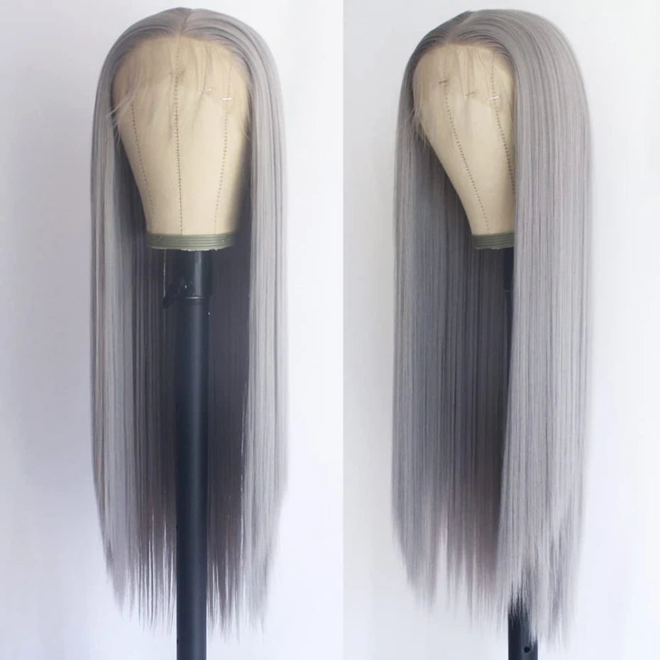 Green, Grey, Hot Pink, & Purple Colored Body Wave HD Lace Front Wig Collection