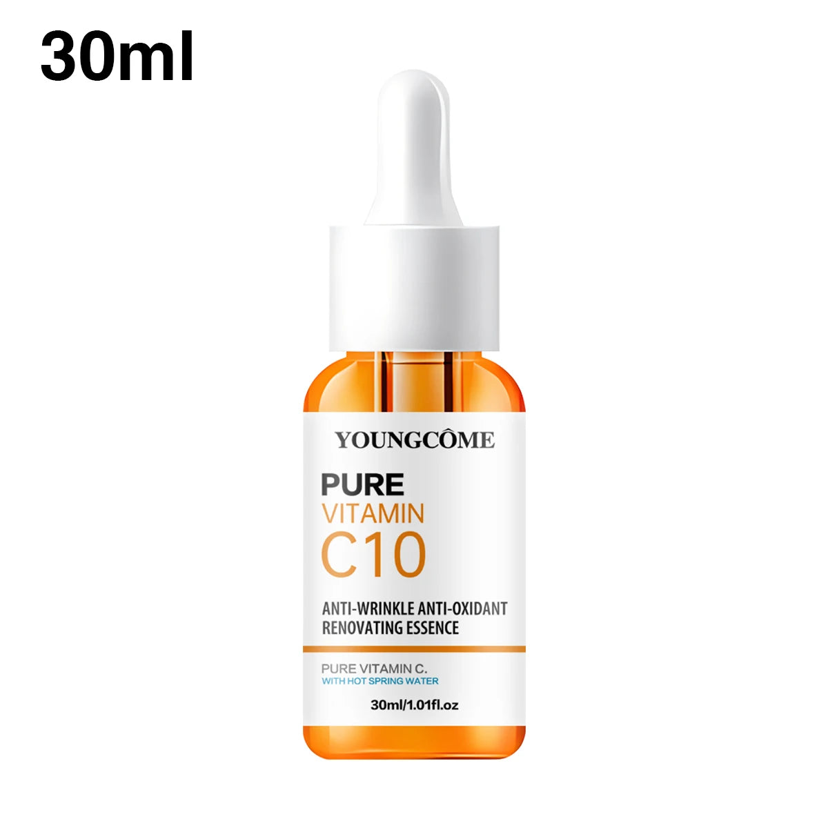Vitamin C Brightening Face Serum with Hyaluronic Acid | Anti-Aging & Dark Spot Corrector 10ml