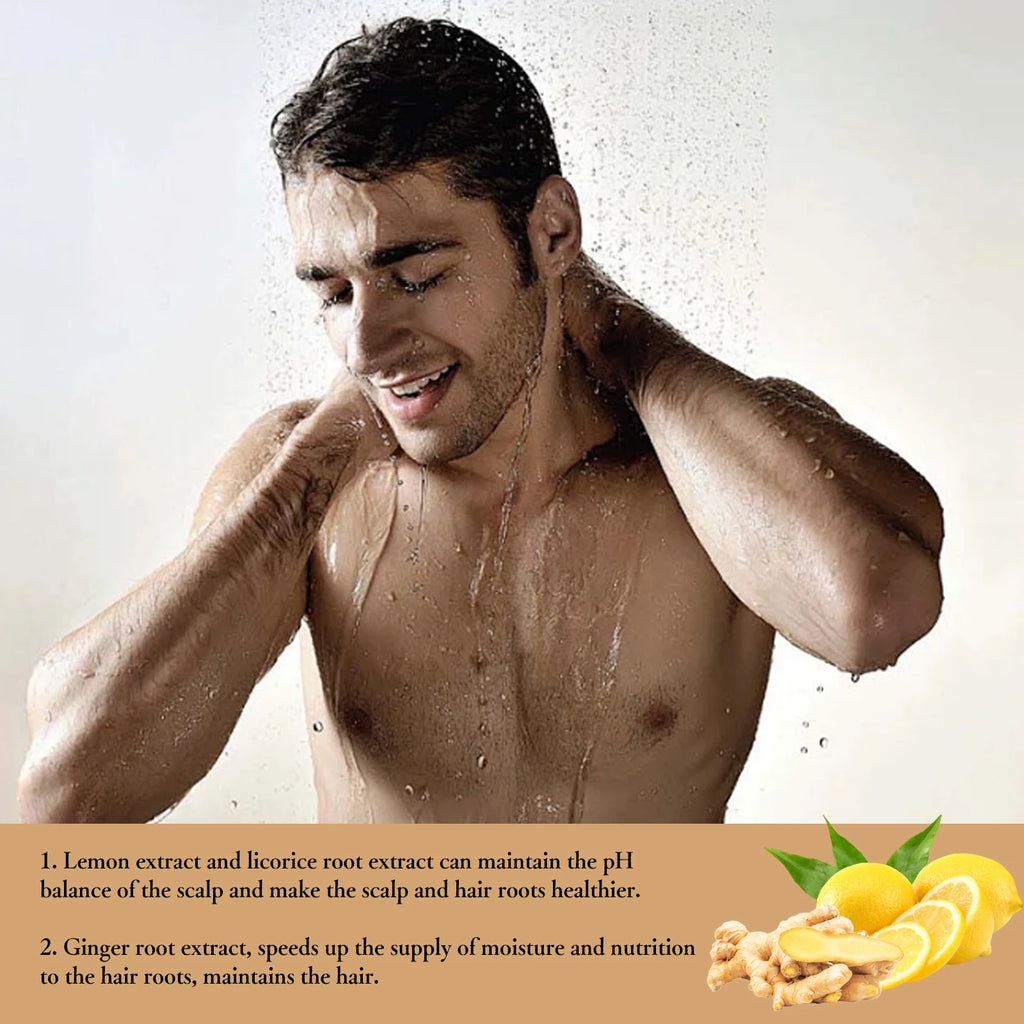 Hair Growth Shampoo for Men | Root Activator, Strengthening & Thinning Hair Treatment