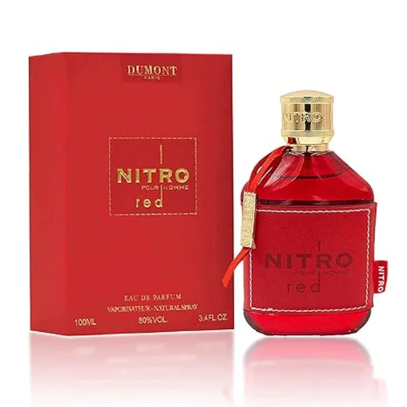 Dumont Nitro Elixir Long-Lasting Arabic Cologne | Pheromone Fragrance for Men 100ml