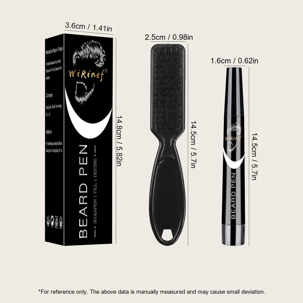 Beard Pen Black Kit (Beard & Hairline Filler)