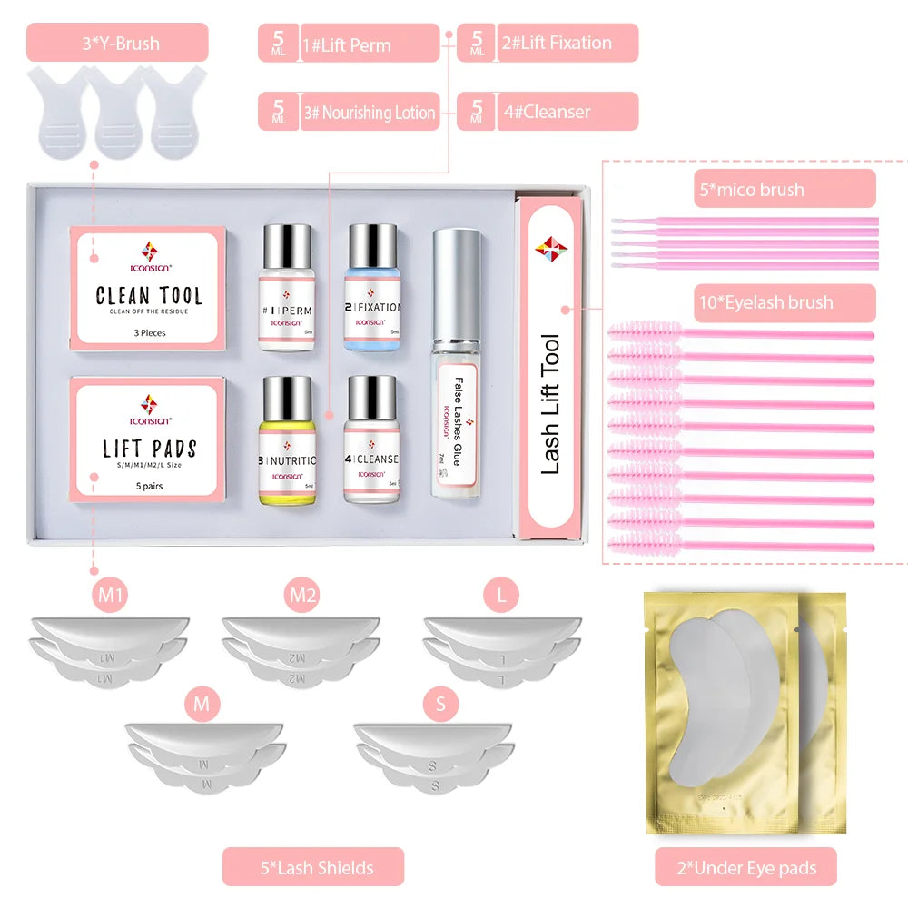 ICONSIGN Lash Lift Kit – Long-Lasting Curl System