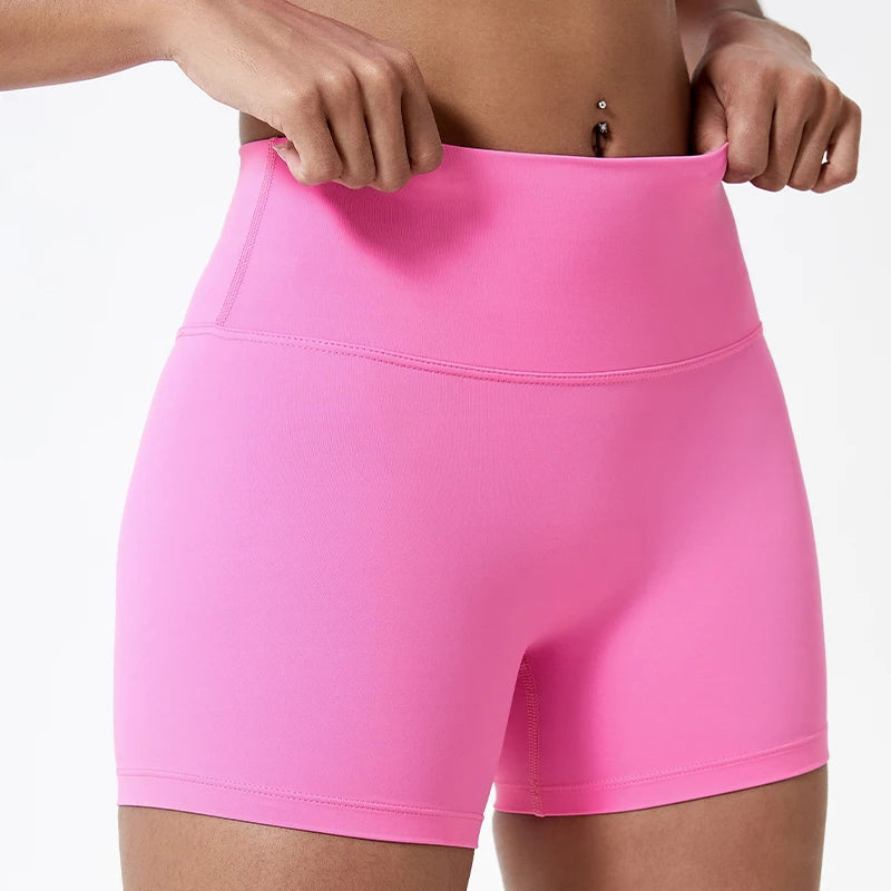 Women's High Waist Yoga Shorts | Buttock Lift Running, Cycling & Workout Leggings