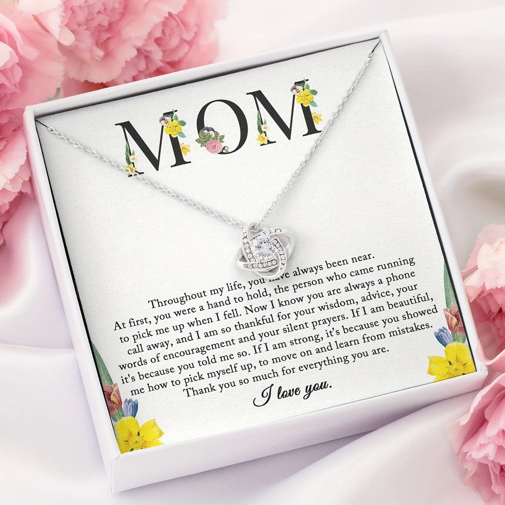 Sentimental Mom Pendant Necklace – Gift Ready
