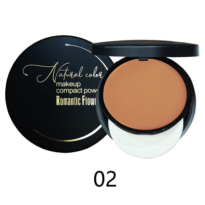 Natural Dark Skin Pressed Face Powder