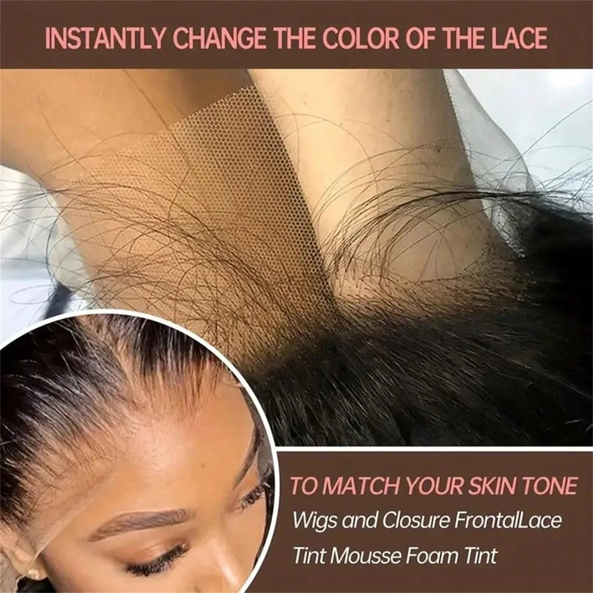 Lace Tint Melting Hair Mousse Foam
