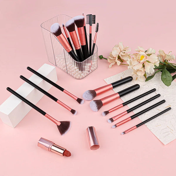 Professional Makeup Brush Set (14–16pcs)