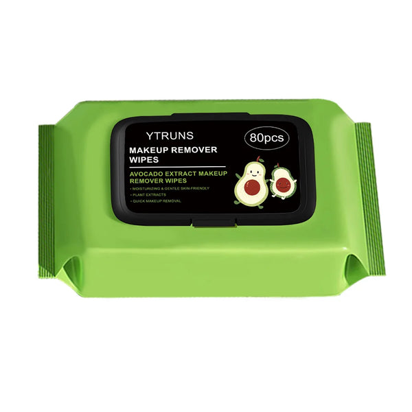 Avocado Makeup Removing Wipes (80pcs)