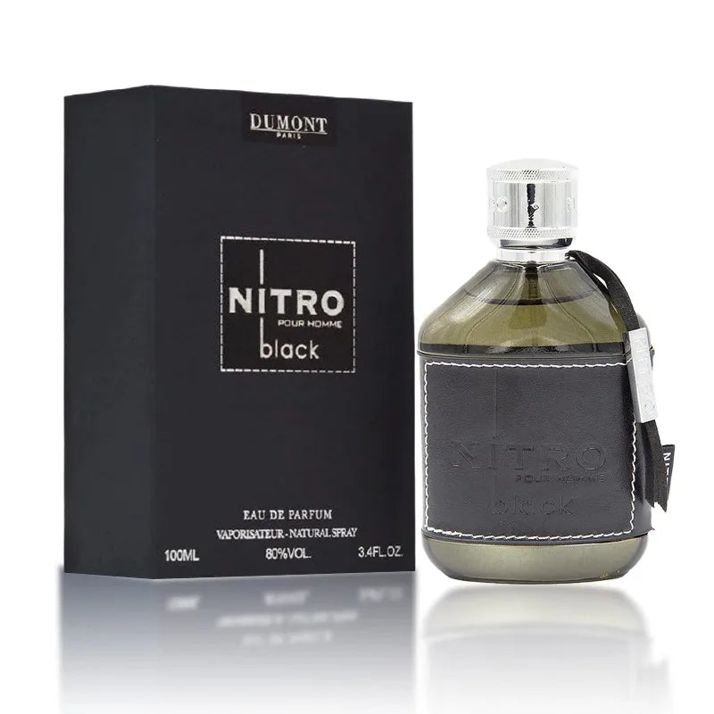 Dumont Nitro Elixir Long-Lasting Arabic Cologne | Pheromone Fragrance for Men 100ml