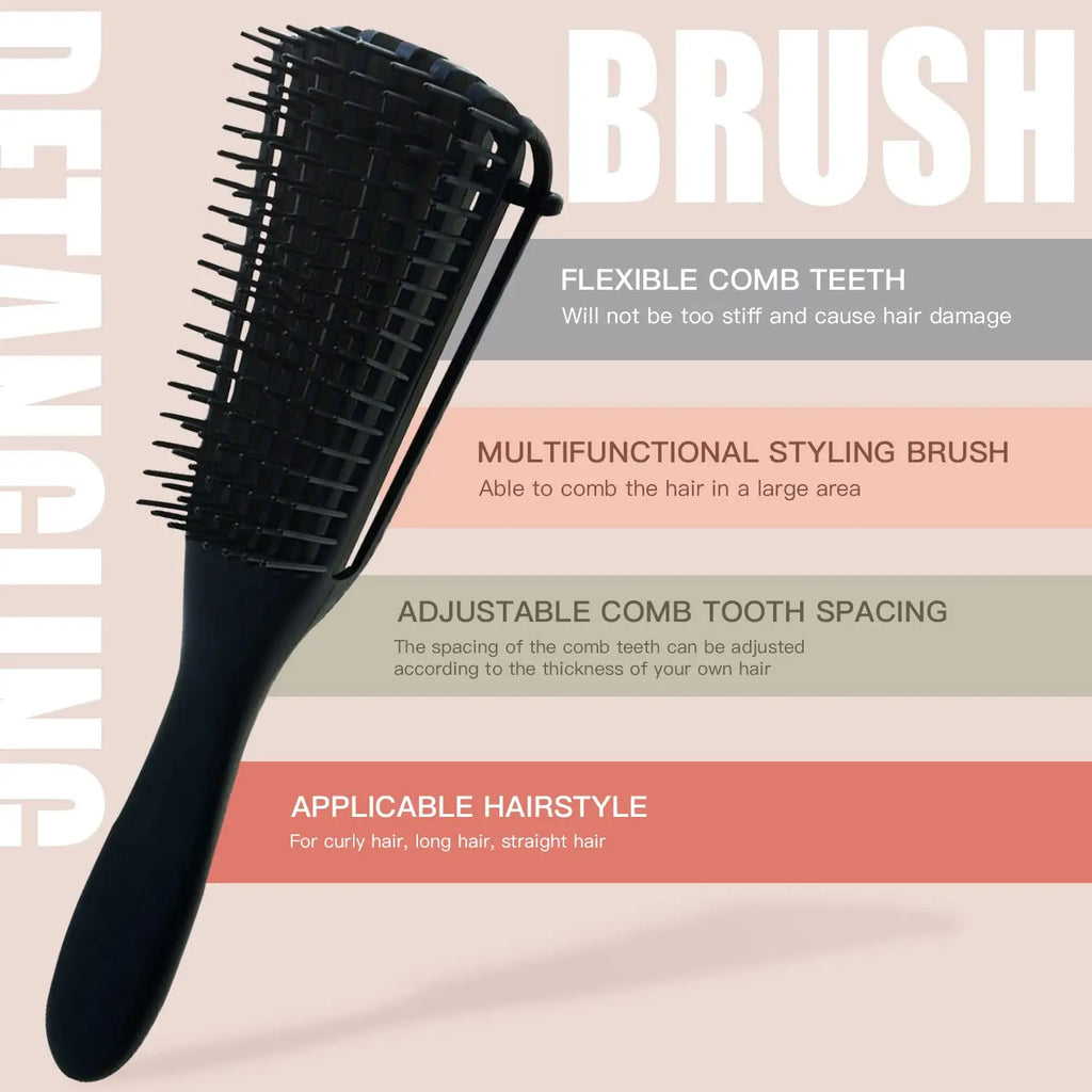 Detangling Brush Set (5pcs)