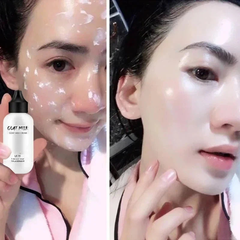 Goat Milk Liquid Foundation | Matte Concealer, Waterproof & Oil-Control Makeup 50ml