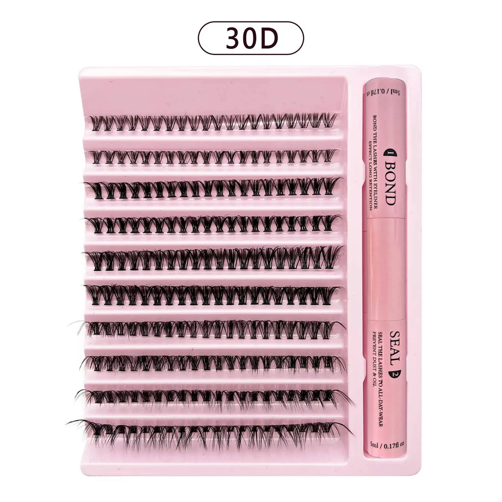 Lash Cluster Extensions Kit – DIY At-Home Lash System