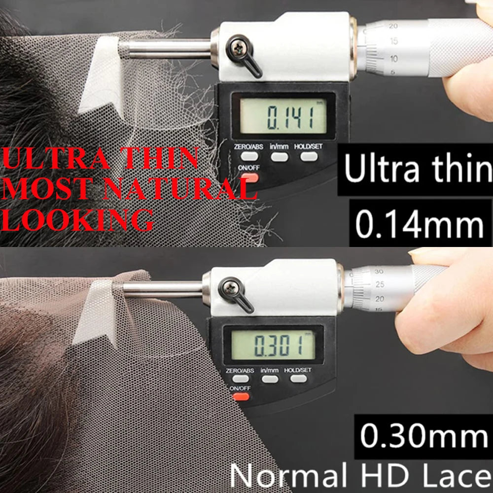 Skin-Like Water Wave Invisible HD Lace Front Closure