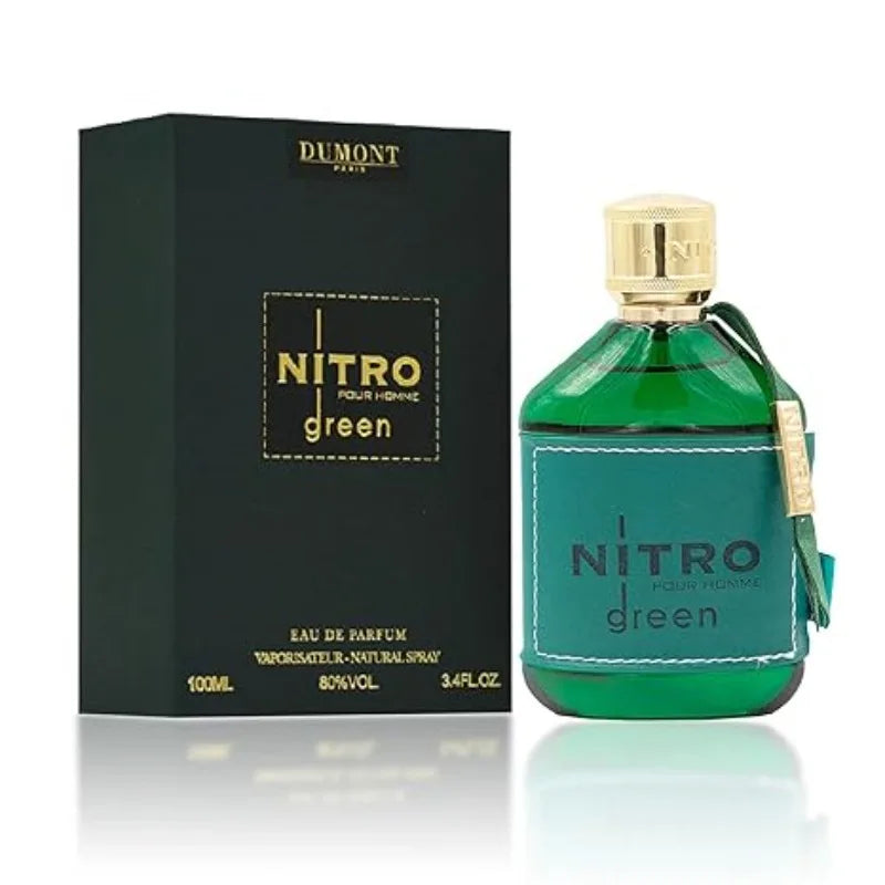 Dumont Nitro Elixir Long-Lasting Arabic Cologne | Pheromone Fragrance for Men 100ml