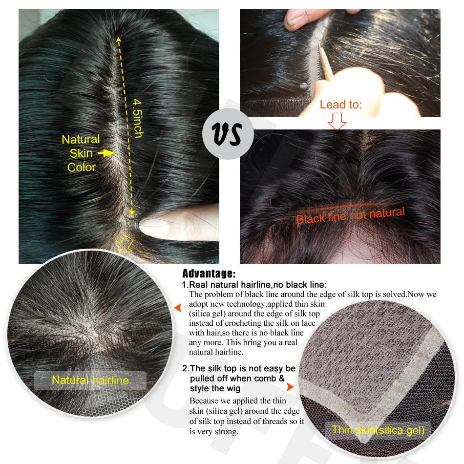 Silk Base HD Lace Front Wig – Silky Straight