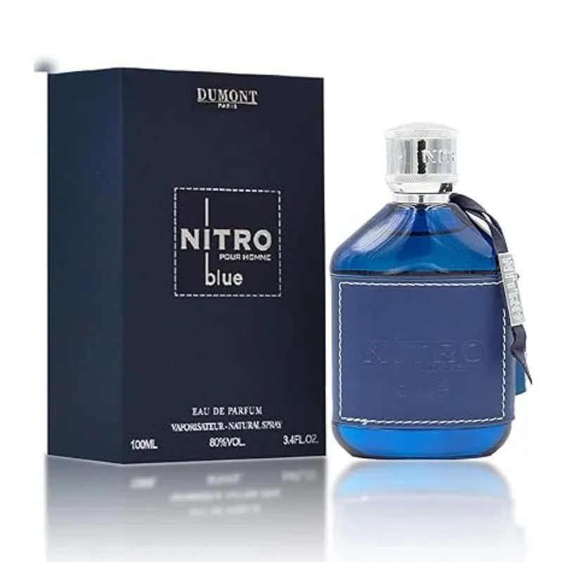 Dumont Nitro Elixir Long-Lasting Arabic Cologne | Pheromone Fragrance for Men 100ml